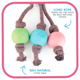 Beco Ball mit Seil