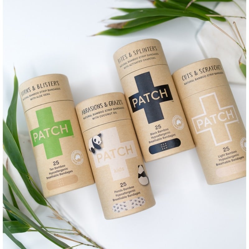 Bio Bambuspflaster PATCH, 4er Pack 2026 | nachhaltigeschenke.de