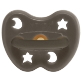 Hevea kiefergerechter Schnuller, Shiitake Grau Naturkautschuk