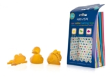 Hevea POND Badespielzeug Set Ente, Frosch, Fisch