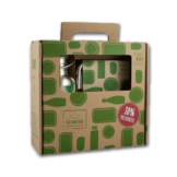 schulstarter set trinkflasche chi2 und brotdose aus edelstahl | nachhaltiges Geschenk Schulstarter-Set: Trinkflasche CHI2 und Brotdose aus Edelstahl