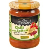 Danival Chili con Seitan - scharfes Bio Chili non Carne im 525g Glas