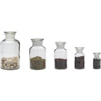 PureNature Apothekerglas Weithals in 5 verschiedenen Größen