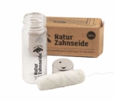 zahnseide aus naturseide plastikfrei im glas verpackt biologisch abbaubar der na | nachhaltiges Geschenk Zahnseide aus Naturseide - plastikfrei im Glas verpackt - biologisch abbaubar - der Natur zuliebe - Minzgeschmack