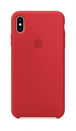 Apple Silikon Case (iPhone XS Max) - (PRODUCT)RED