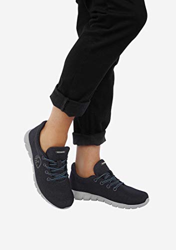 GIESSWEIN Merino Runners Men - Atmungsaktive Sneaker für Herren aus 100% Merino Wolle, Sportliche Schuhe, Halbschuh, Freizeitschuh, Herrenschuhe - 9