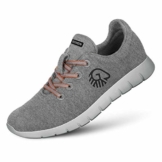 GIESSWEIN Merino Runners Women - Atmungsaktive Sneaker für Damen aus 100% Merino Wolle, Sportliche Schuhe, Halbschuh, Freizeitschuh, Damenschuhe - 1