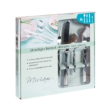 purenature besteckset 24 teilig modern im geschenkkarton | nachhaltiges Geschenk PureNature Besteckset 24-teilig, modern - im Geschenkkarton